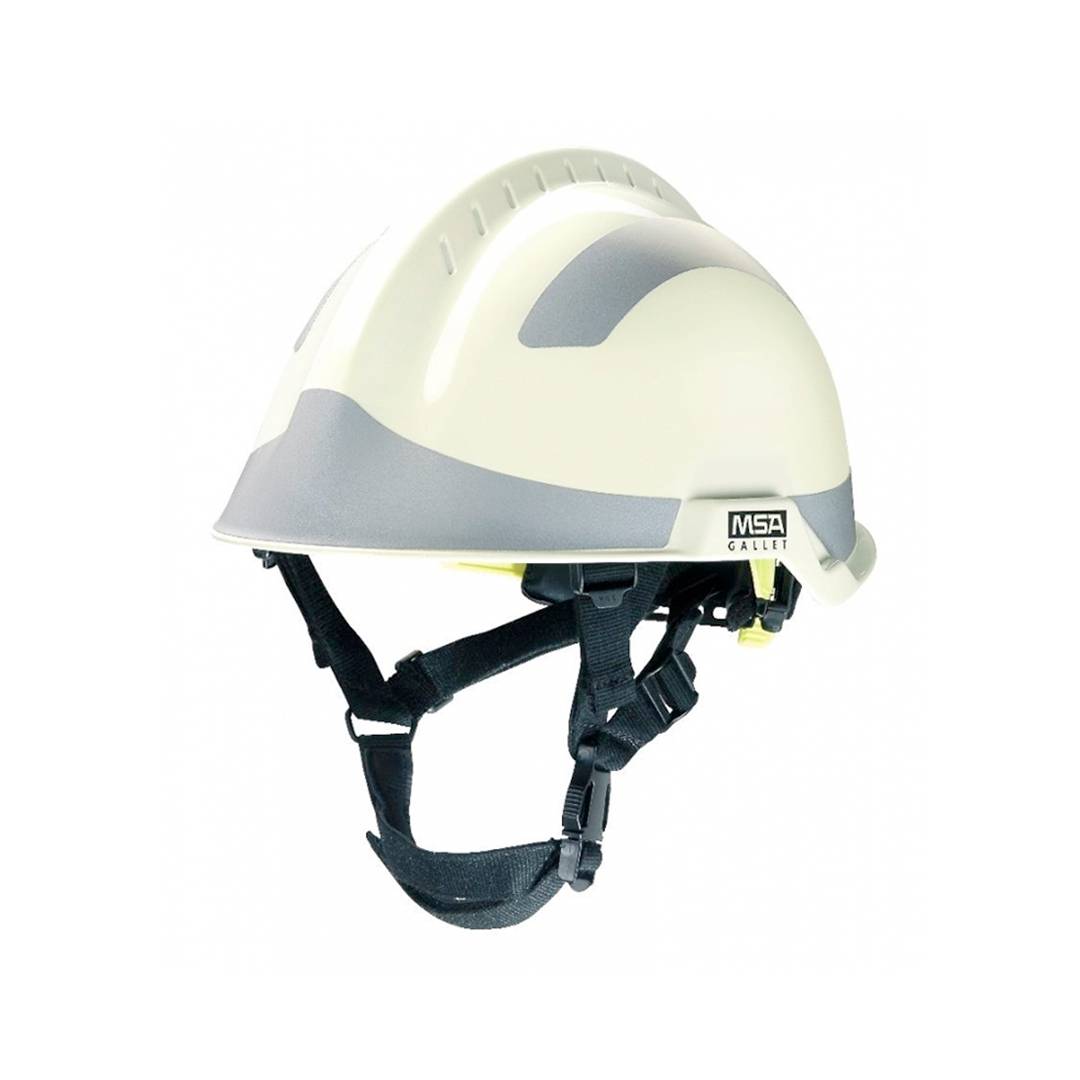 CASCO RESCATE E INCENDIO MSA F2 BLANCO C/GAFAS RGR - Start Fire