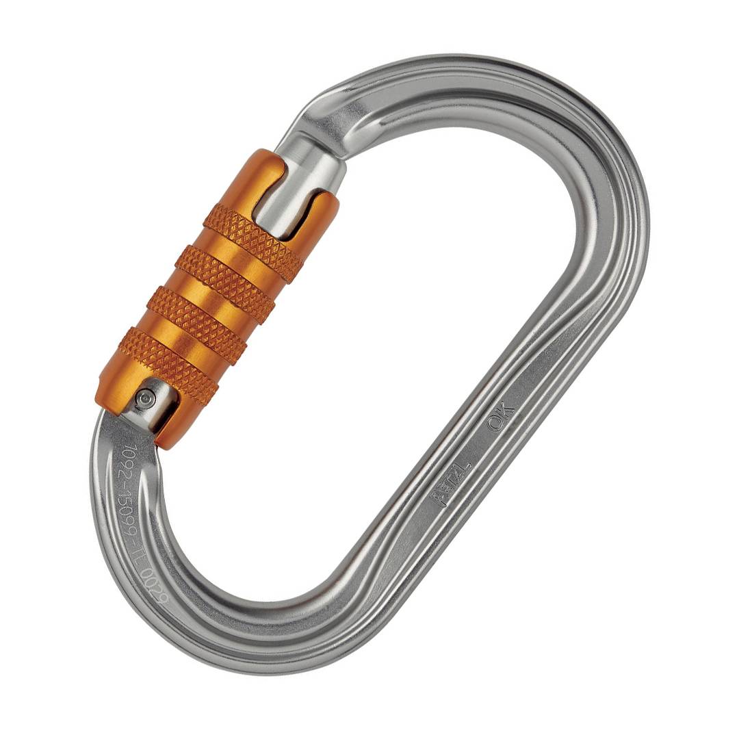 Mosquetón ovalado OK con bloqueo Triact-Lock® - Petzl